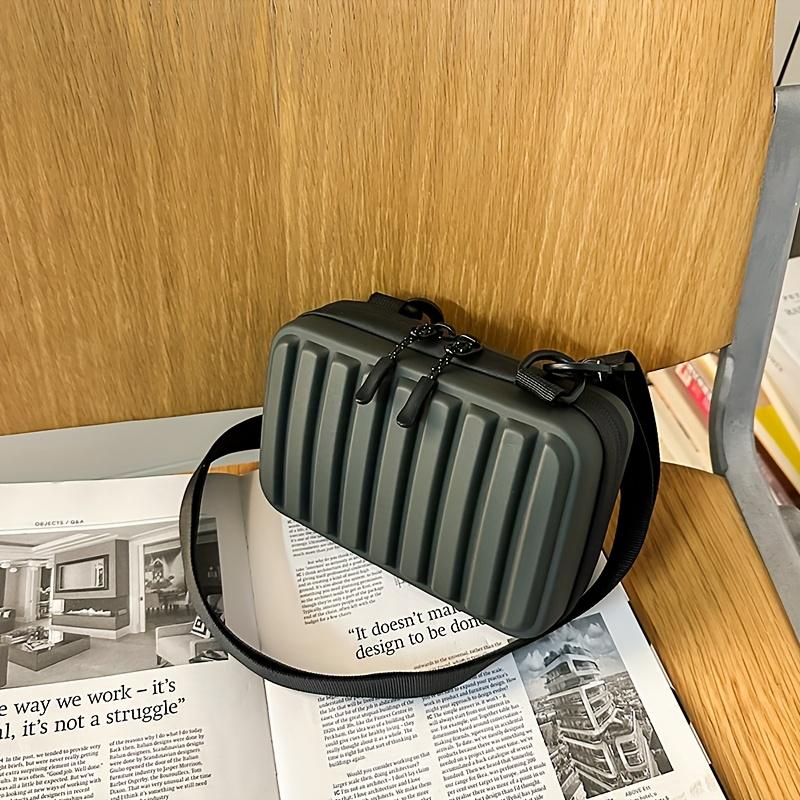Fashion Box Bag, Mini Shoulder Crossbody Bag, Square Shoulder Bag with Adjustable Strap, Perfect for Mobile Phone, Power Bank, and Daily Essentials