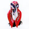 90cm Silk Scarf Headscarf Classic Scepter Print Silk Scarf Women's Satin Square Scarf Shawl
