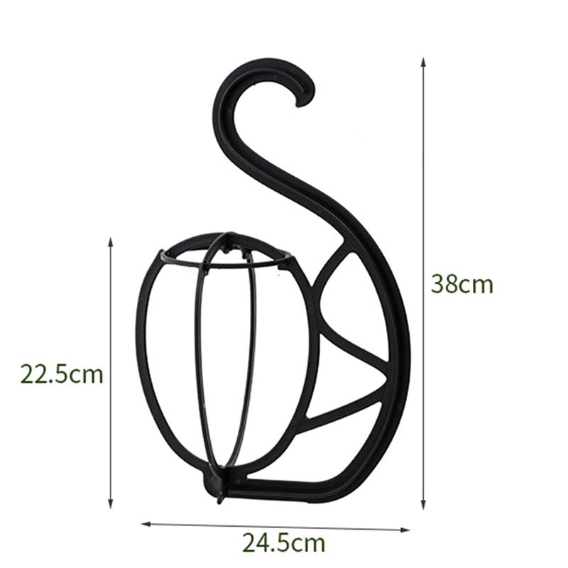 A55F-2 Pack Wig Hanger Portable Hanging Wig Stand, Wig Hanger Holder For Multiple Wigs And Hats Foldabe Wig Holder