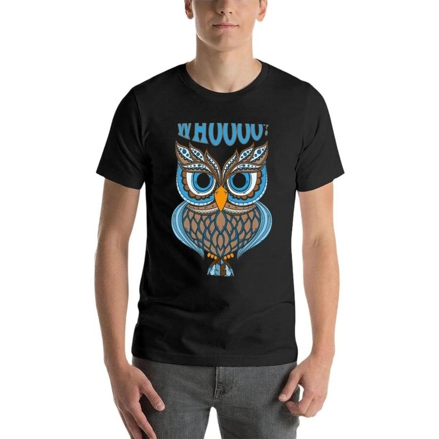 

FTYHKsedhcx WHOOOO-T-Shirt-Plus-Size-t-Shirts-Short-t-Shirt-Graphics-t-Shirt-tees-Fitted XXXXXL різнокольоровий