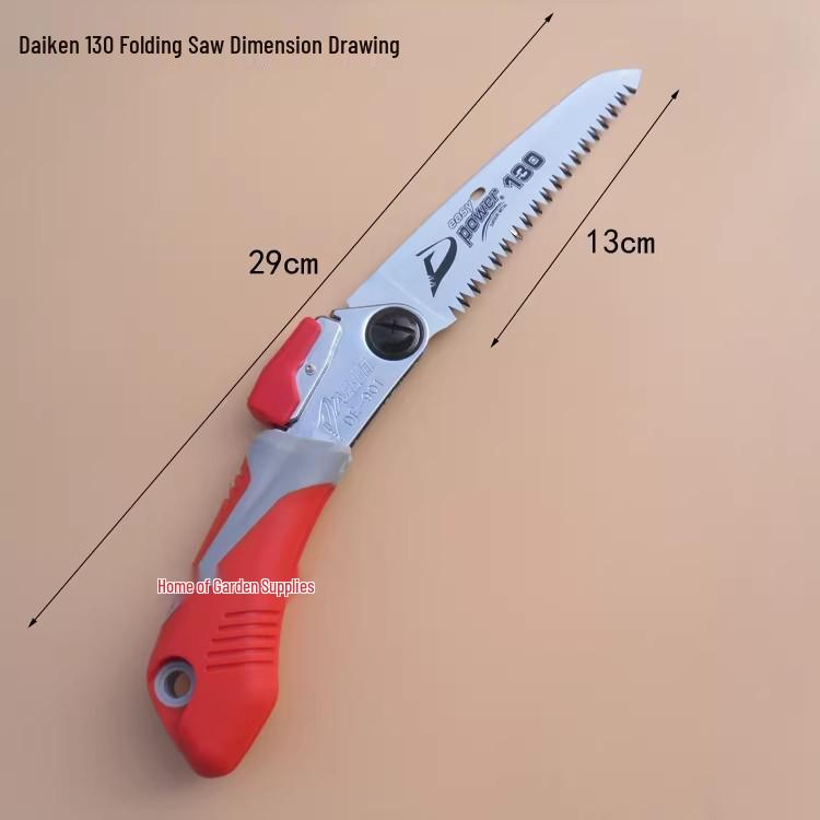 Imported Dajian Multi-functional Folding Garden Hand Saw - Portable Pruning and Logging Tool