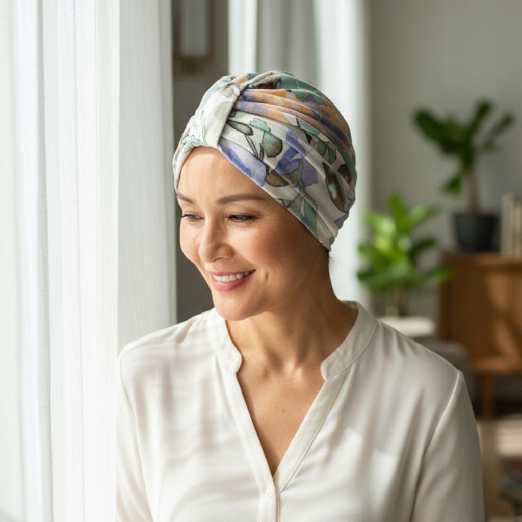 Emma 437 Women' Turban Hat, also worn after chemotherapy