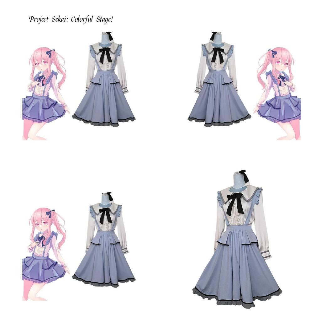 Colorful World Stage Feat. Hatsune Miku Xiaoshan Ruixi Maid Cosplay Anime Costume