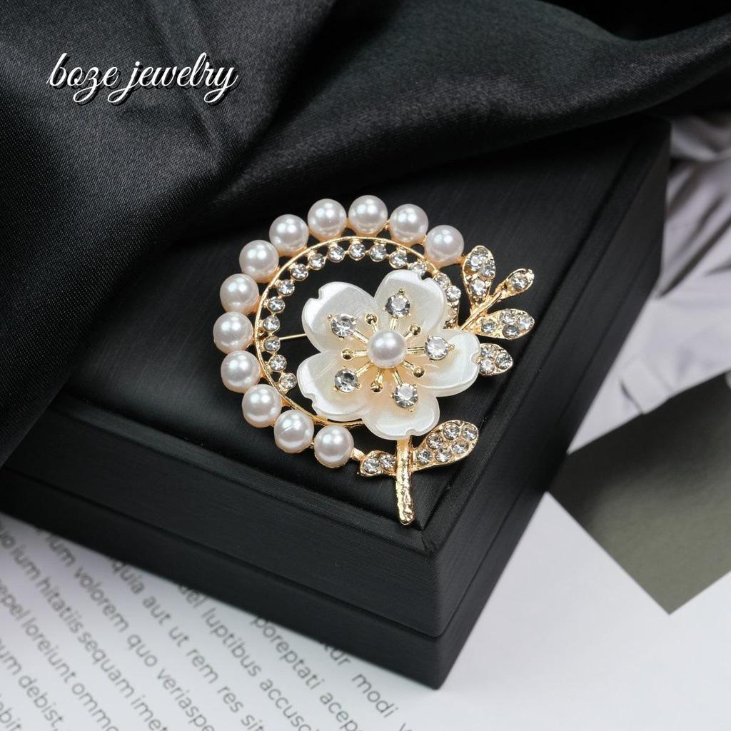 Autumn-Winter Plum Blossom Brooch: Versatile, Fashionable Flower Corsage for Added Elegance
