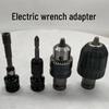 Electric Wrench Conversion Key: 12.7mm Hex To 1/4" Drill Bit Socket Adapter