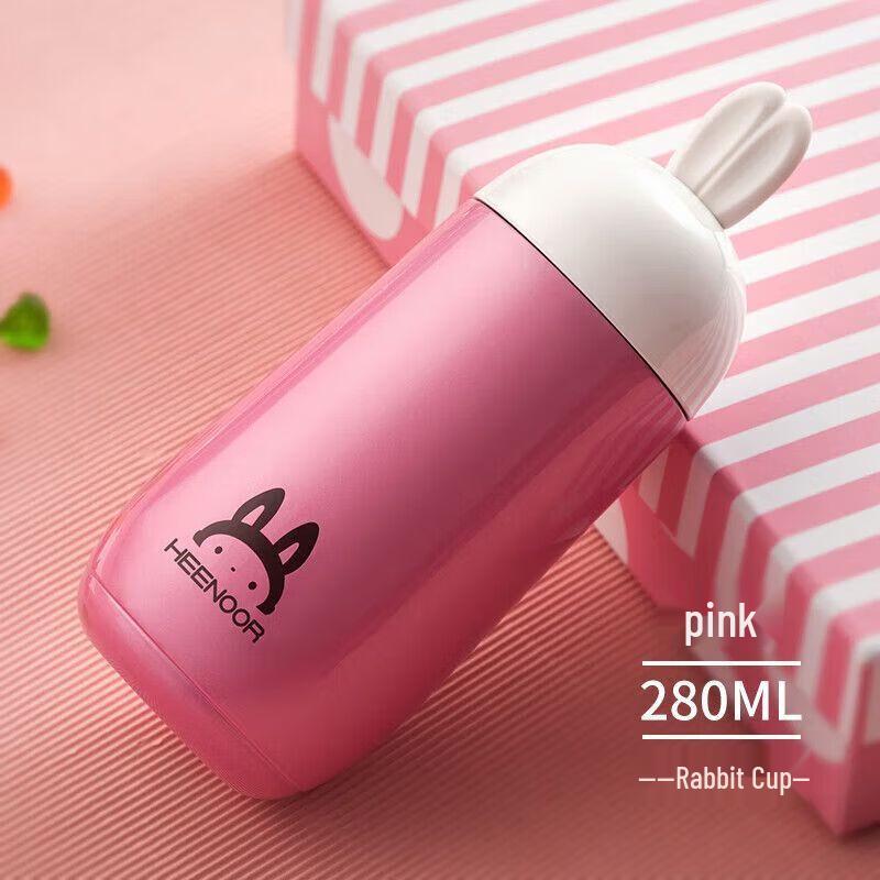 Heenoor Kids Portable 304 Stainless Steel Thermos Cup