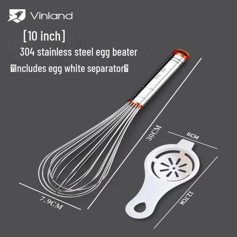 304 Stainless Steel Manual Egg Whisk
