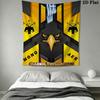 AEK Athens F.C logo Wall Hanging Printed Fabric Blanket Decorative Tapestries for Bedroom Living Room Home Decor