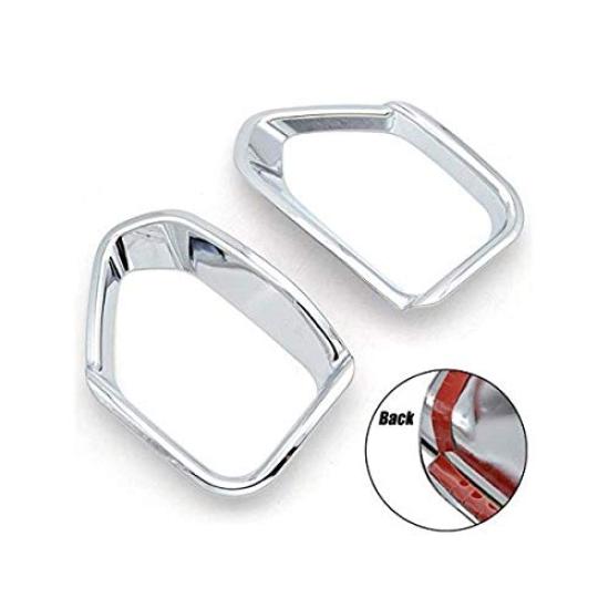 WELLVIE-STORE Subaru XV GT3 GT7 Rear Reflector Garnish Trim, Chrome ABS, Model-Specific, 2-Piece Set