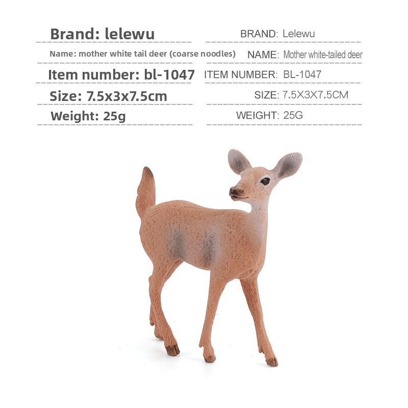 Wildlife Animal Pvc Static Models For Home Decor Gift For Nature Enthusiasts