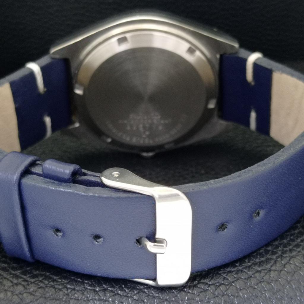 AUTOMATIC VINTAGE SEIKO JAPAN 6309A MENS SKY BLUE COLOR DIAL WATCH a701249-5 R206a-a701249