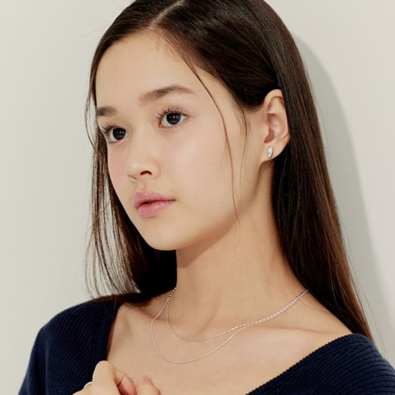 Murmur [925silver]Chic Egg Necklace