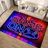 Gamepad Teppich für Wohnzimmer Schlafzimmer Zuhause Sofadekoration, Kinder spielen Rutschfeste Bodenmatte