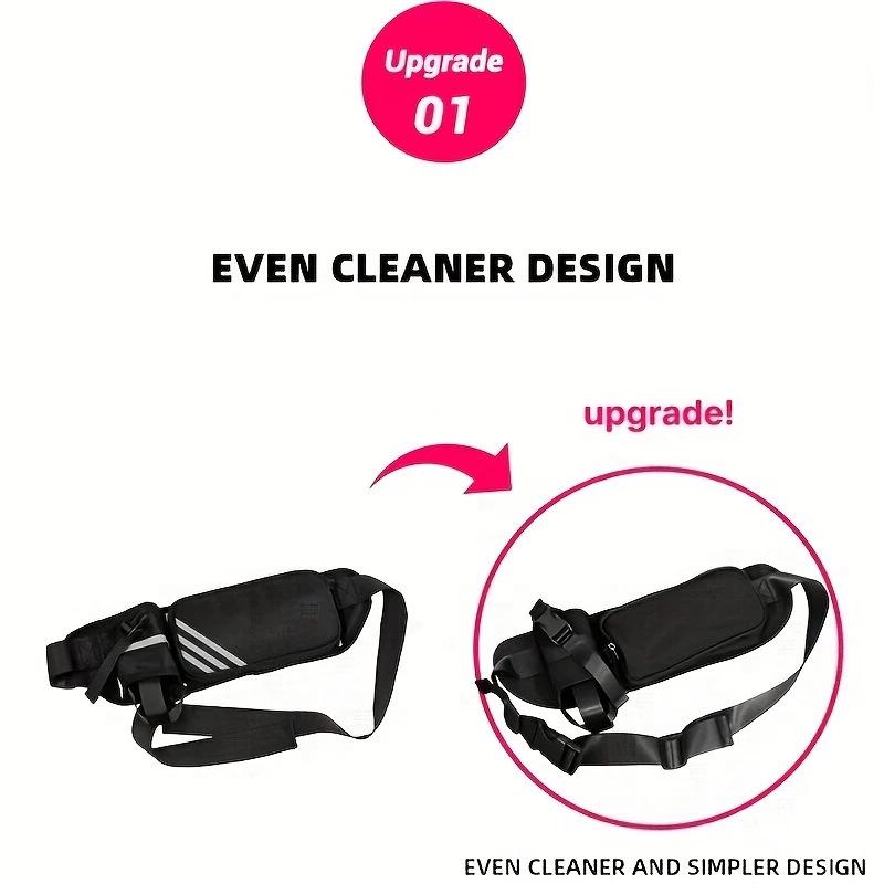 New sports waterproof fanny pack large capacity portable morning exercise simple running outdoor sports