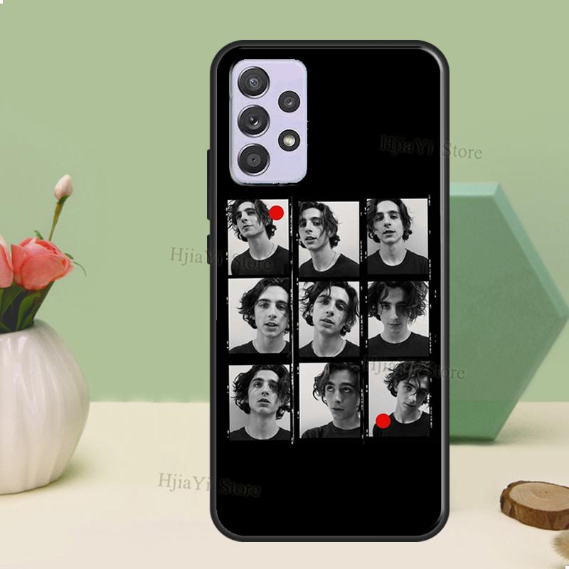 Timothee Chalamet Case For Samsung A54 A34 A24 A14 A51 A71 A12 A22 A32 A52 A72 A73 A33 A53 A13 Back Cover