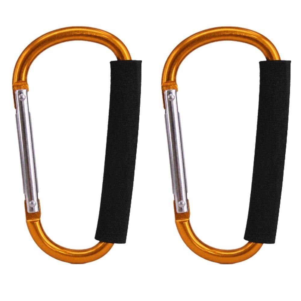 2 Pcs D Ring Carabiner Ultra-Strong Carabiner Clip Durable Heavy Duty Carabiner  Sports Outdoors Carabiner