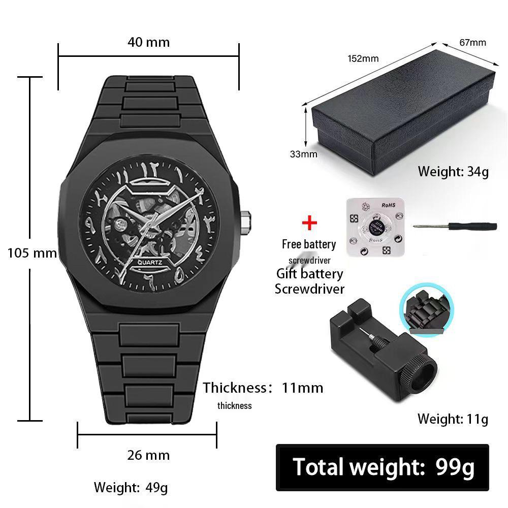 2024 Špičkové vodotěsné pánské a dámské quartzové hodinky pro jihovýchodní Asii a Blízký východ