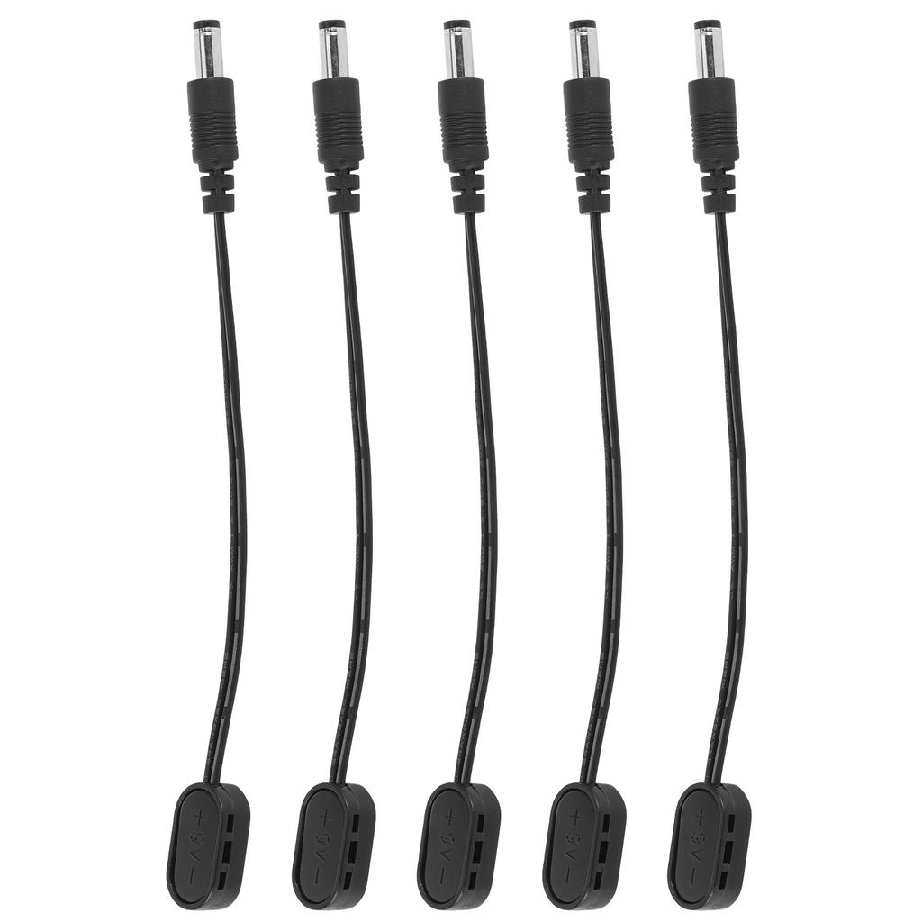 9V Battery Clip Converter Snap Connector Power Supply Adapter for Guitar Effect Pedal