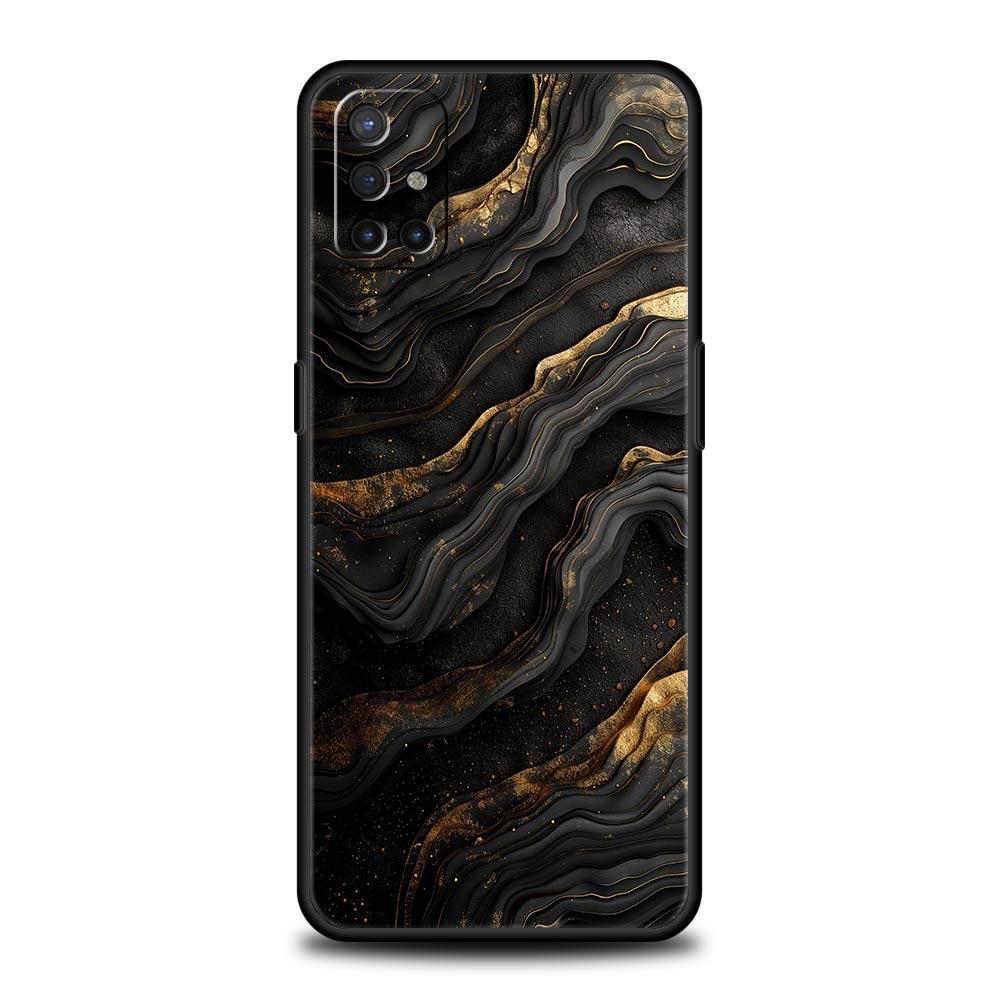 Phone Case For Oneplus 13R 13 12 10T 11 R10 Nord N100 N200 N10 9 9R CE 2 3 Z Pro Lite 5G Soft TPU Cover Folds Texture Fundas Bag