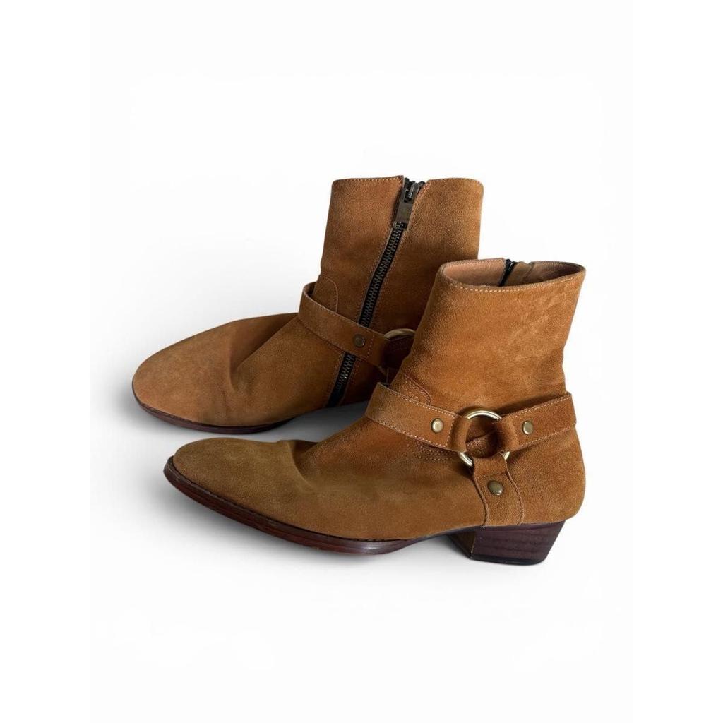 Used saint laurent 13aw harness boots hito