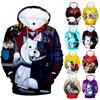 Danganronpa Monokuma Hoodie Extravagantly Soft Unisex Pullover For Anime Fans