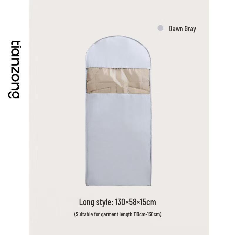 Transparent Down Jacket Dustproof Hanging Garment Bag