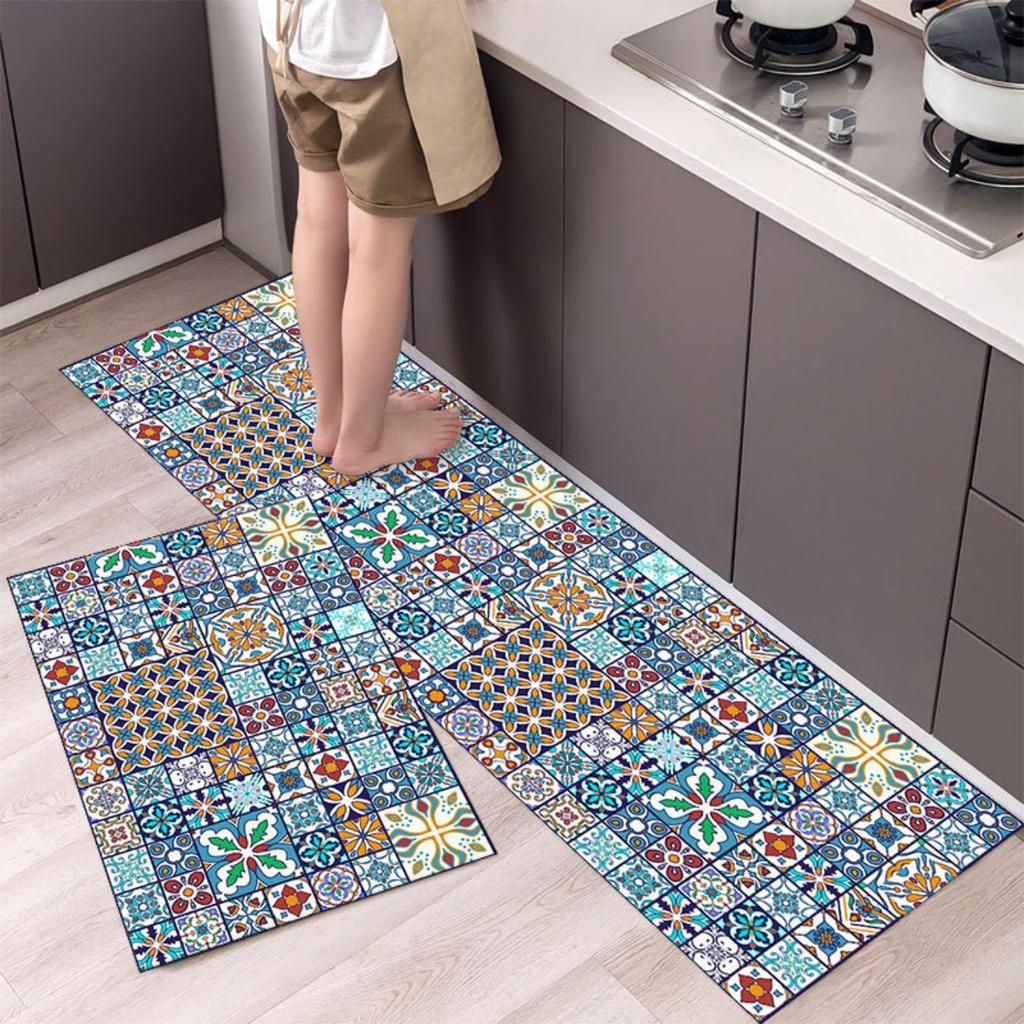 Fashion Simple Nordic Style Kitchen Mat  Carpet House Hold Carpet Modern Home Decor