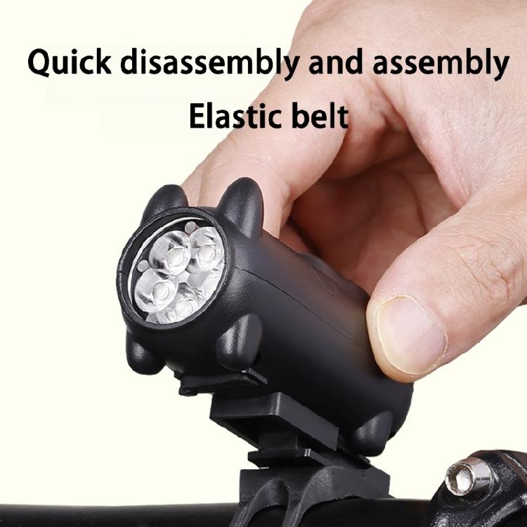 Commuters Bike Light Switching Integrated Warning Bells Quickly Release Mount Night Cycling Essential