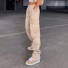 Baggy cargobroek voor dames, streetwear hiphop joggers, joggingbroek, casual losse broek met wijde pijpen