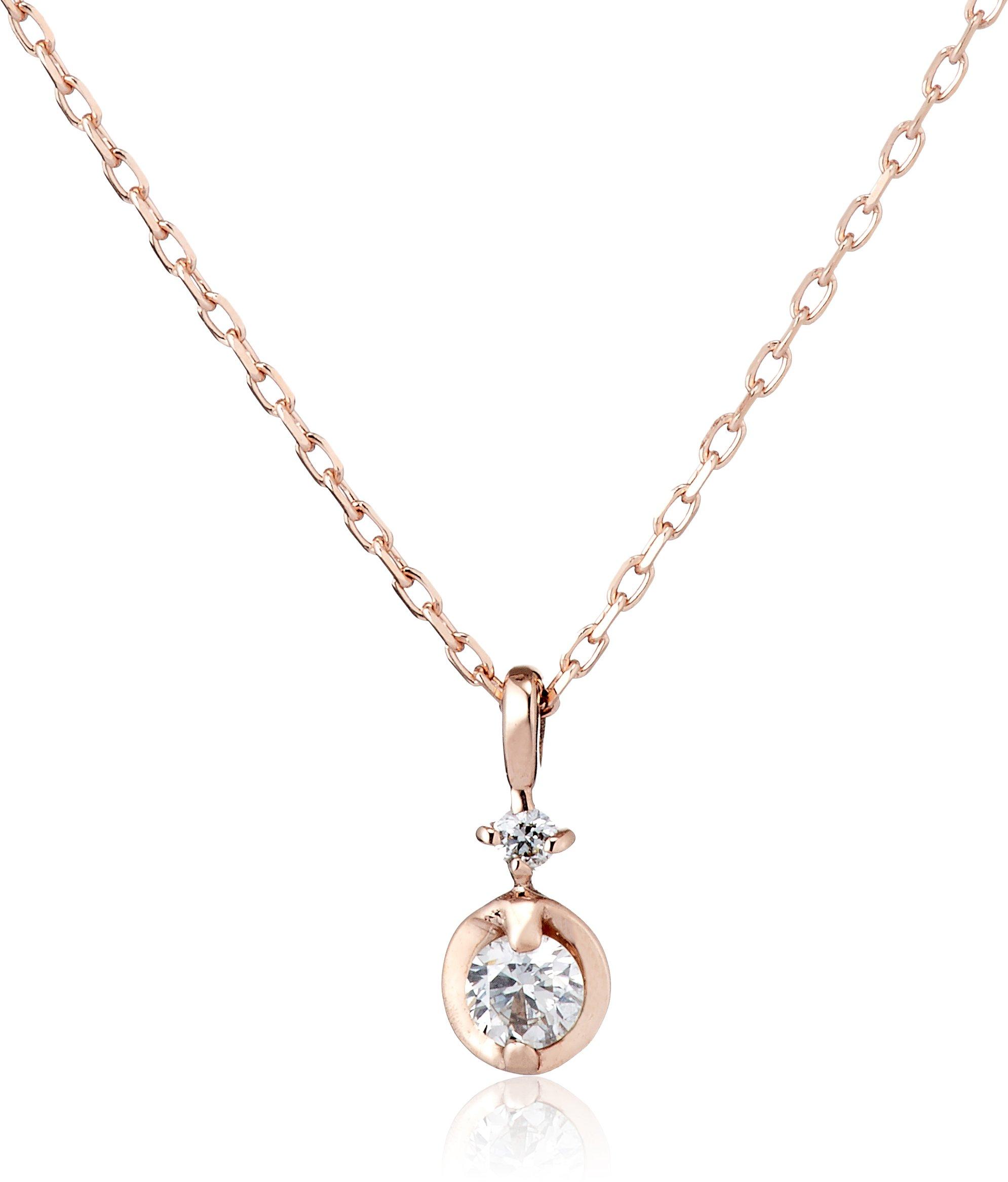 

Bloom Official Women s Necklace, 10K Pink Gold with Diamonds, 0442-8852-0010-0000