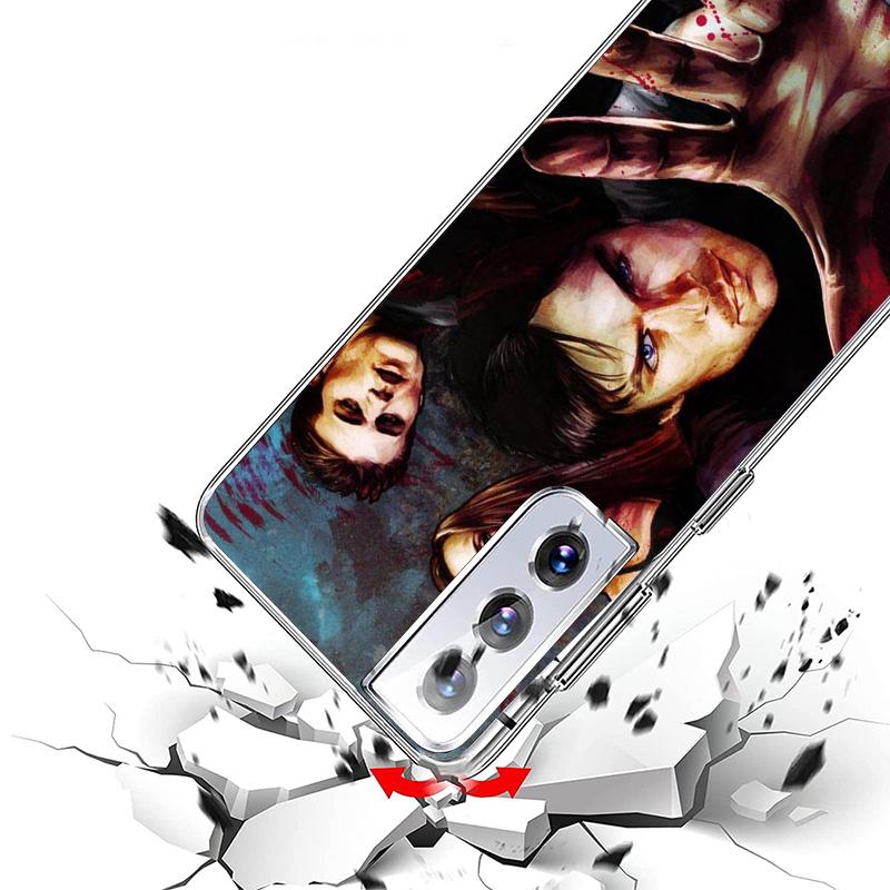 The Vampire Diaries Salvatore Phone Case For Samsung Galaxy S24 S25 Edge S26 Ultra S23 S22 S21 Plus S20 FE + Personalized Print