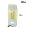 Bird Drinker Water Feeder Dispenser Hanging Bottle Leakproof ABS for Feeding Parakeet Budgie Cockatiel Cage