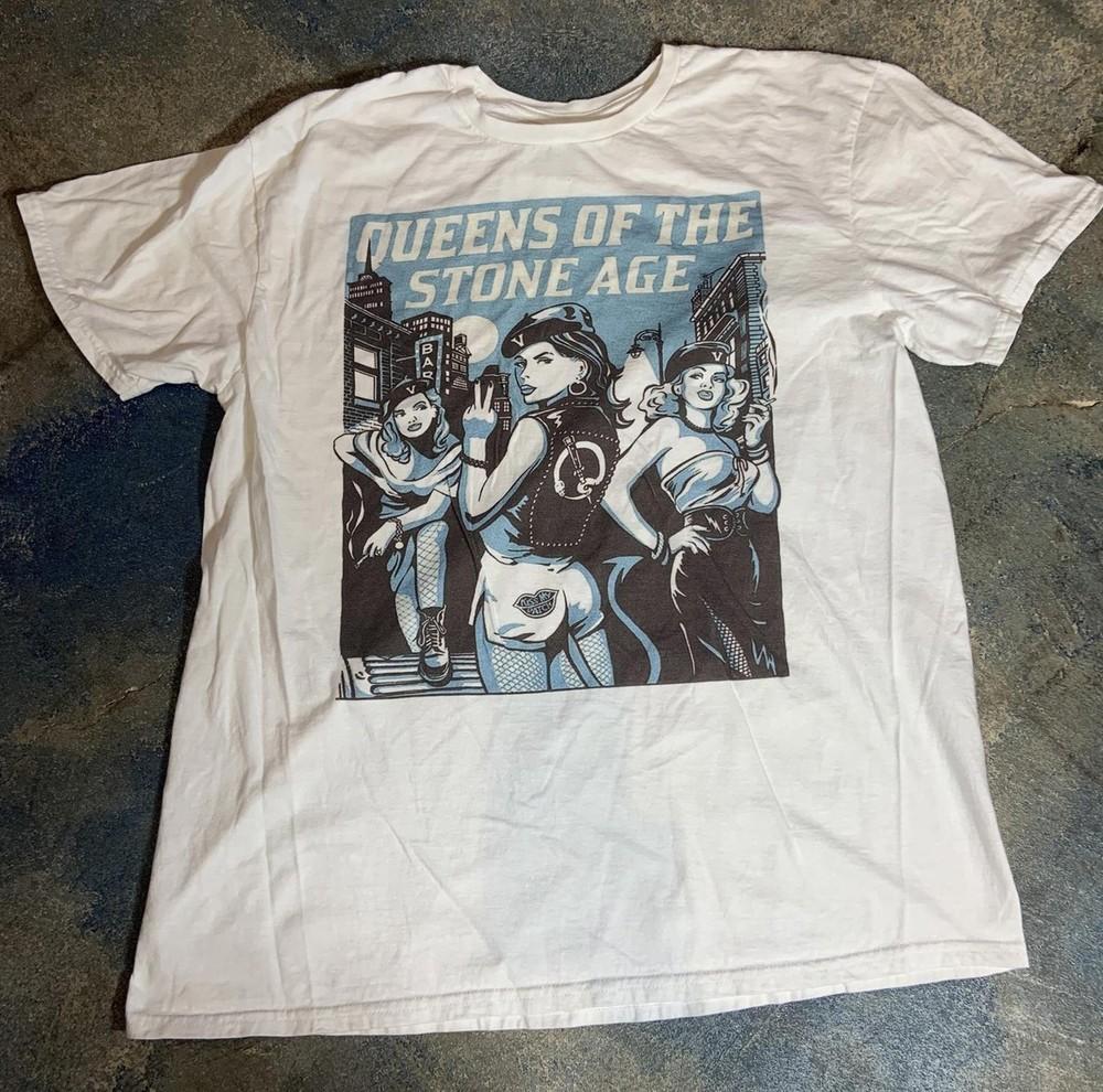 

New Rare Queens Of The Stone Age Gift For Fans Unisex S235XL TShirt TH163 Unisex T-Shirt XXXL