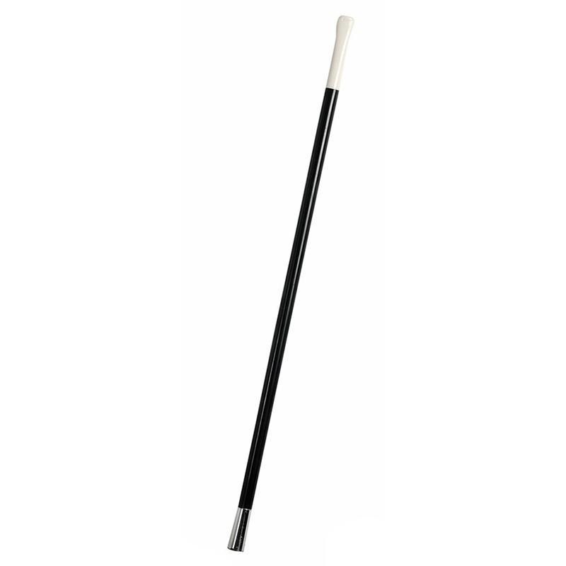 1920s Real Cigarette Holder long flapper gangster black, ivory white & silver