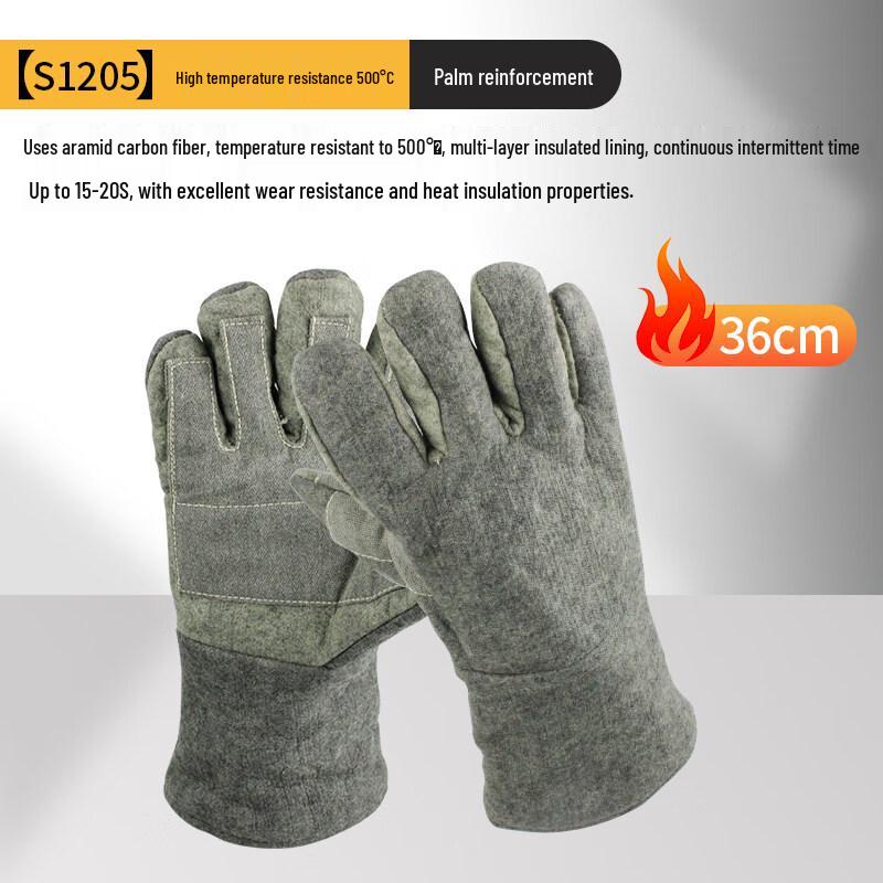 Industrial High-Temperature Heat Resistant Safety Gloves