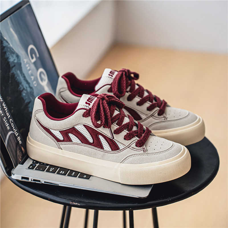 Fashion Camp Round Foot Shoes For Man Sneakers Casual Men's Sneakers Shoes Luxury Novelty Products Sport Comfort New Badkets