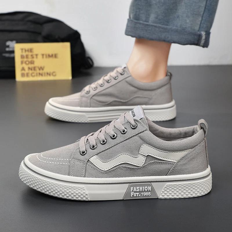 Fashion Men Skateboarding Shoes Outdoor Men Running Casual Sneakers Comfortable Platform Walking Shoes Lightweight Tennis Shoes