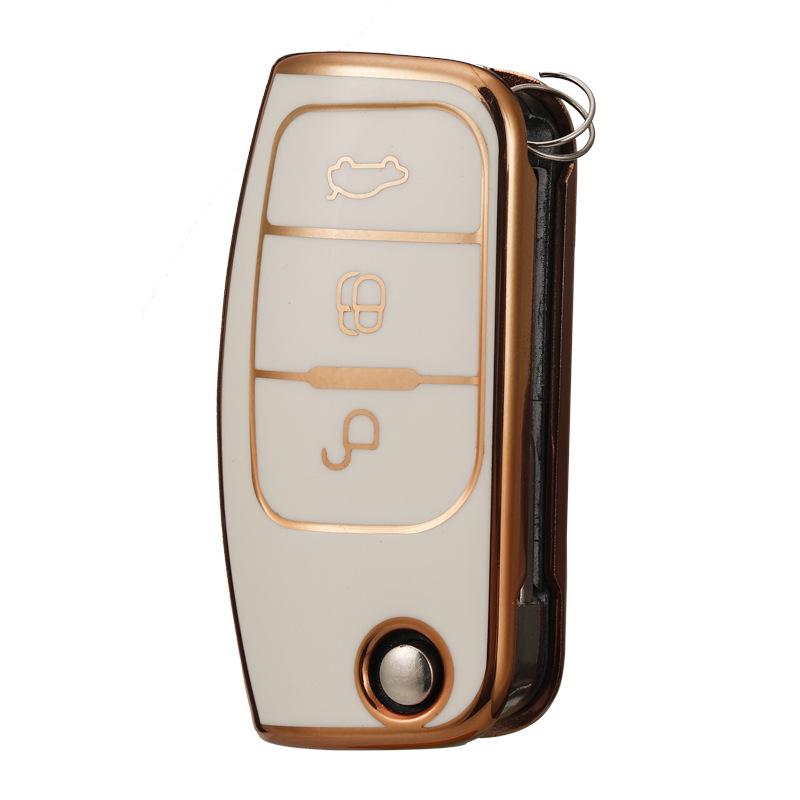 Fits Ford Classic Focus, Older EcoSport, Fiesta Folding Remote Key Cover