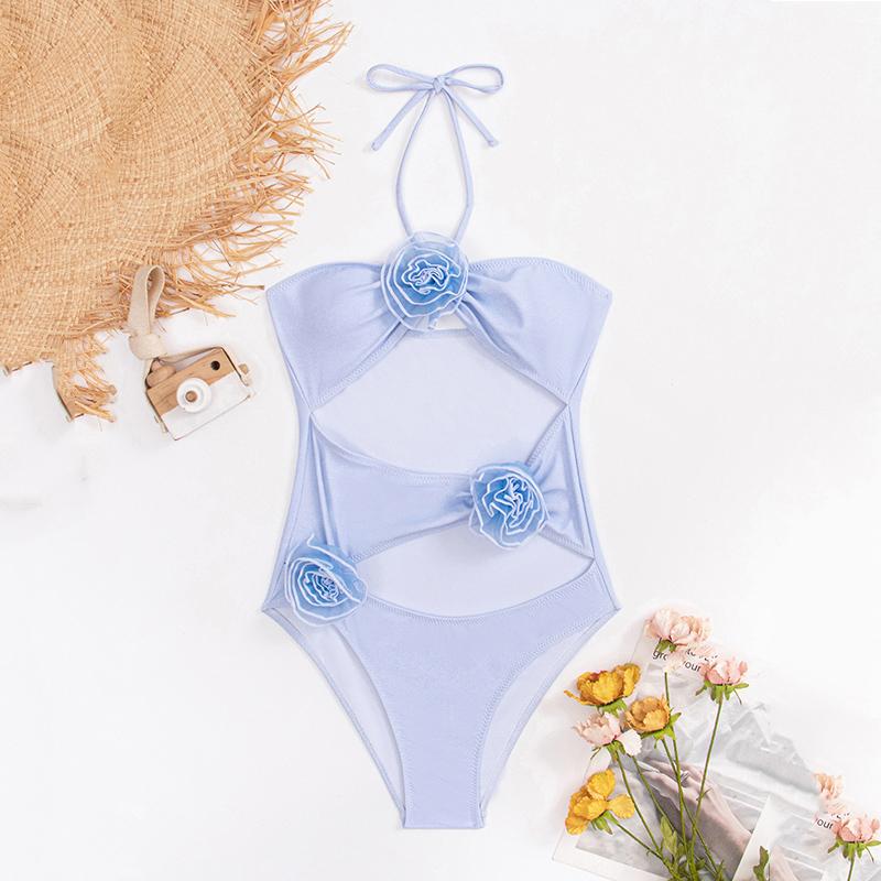 

Купальный костюм с высокой талией, цельный купальник для женщин и невесты, женский купальник с лямкой на шее, бикини с эффектом пуш-ап, пляжная одежда с высокими штанинами S