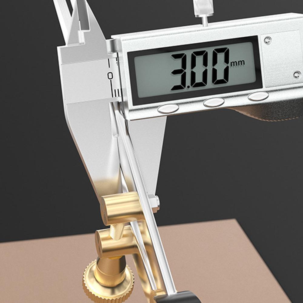 Lockable Design Wing Divider Caliper Brass Fulcrum Spring Joint Caliper Metalworking Use