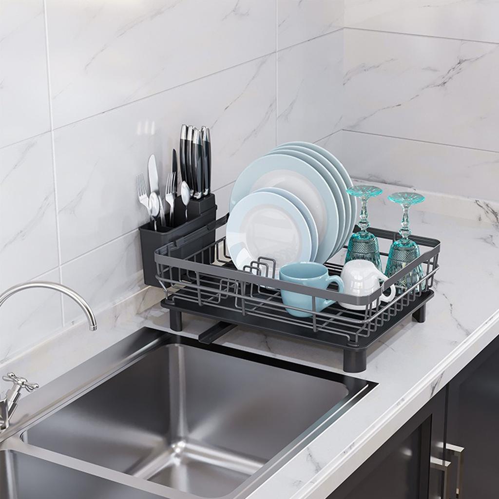 Kitchen Countertop Dish Storage Rack, Draining Household Sink, Draining Basket Bowl Rack, Sink Storage Rack