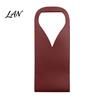 Wine Tote Bag Faux Leather Bag, Portable Carrier Pouch, Waterproof Bottle Pouch Single Holder Protector Sleeve for Champagne Beer