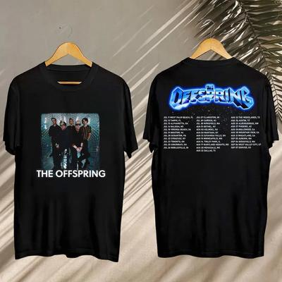 T-shirt Supercharged Worldwide nel '25 | Maglietta Concerto The Offspring | Fan Ufficiale