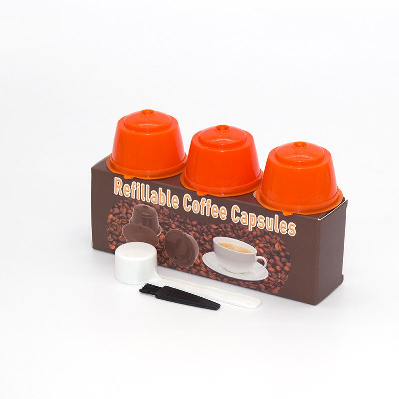 Reusable Coffee Filter Cup for Nespresso Dolce Gusto Capsules