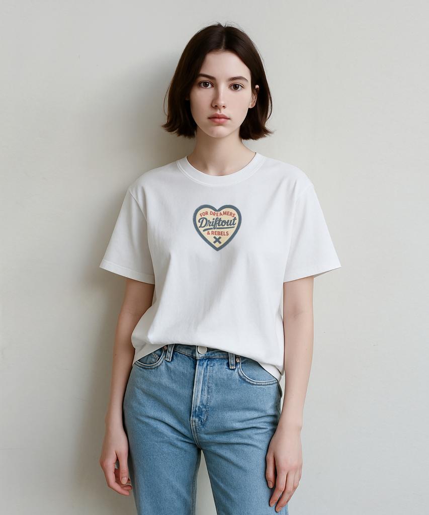 DRIFTOUT Heart For Dreamers Short Sleeve T-Shirt (3 Colors)