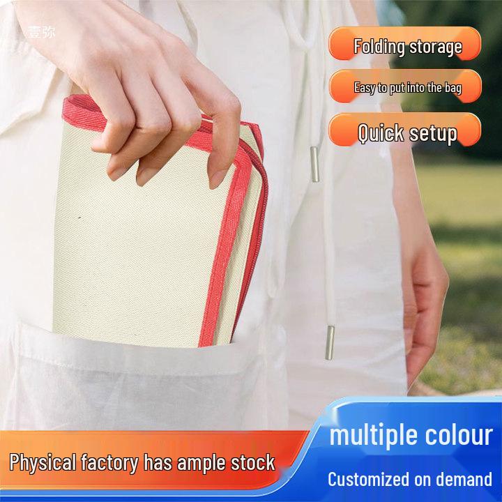 Portable Folding Stool for Camping, Fishing, and Queuing - Compact Outdoor Chair