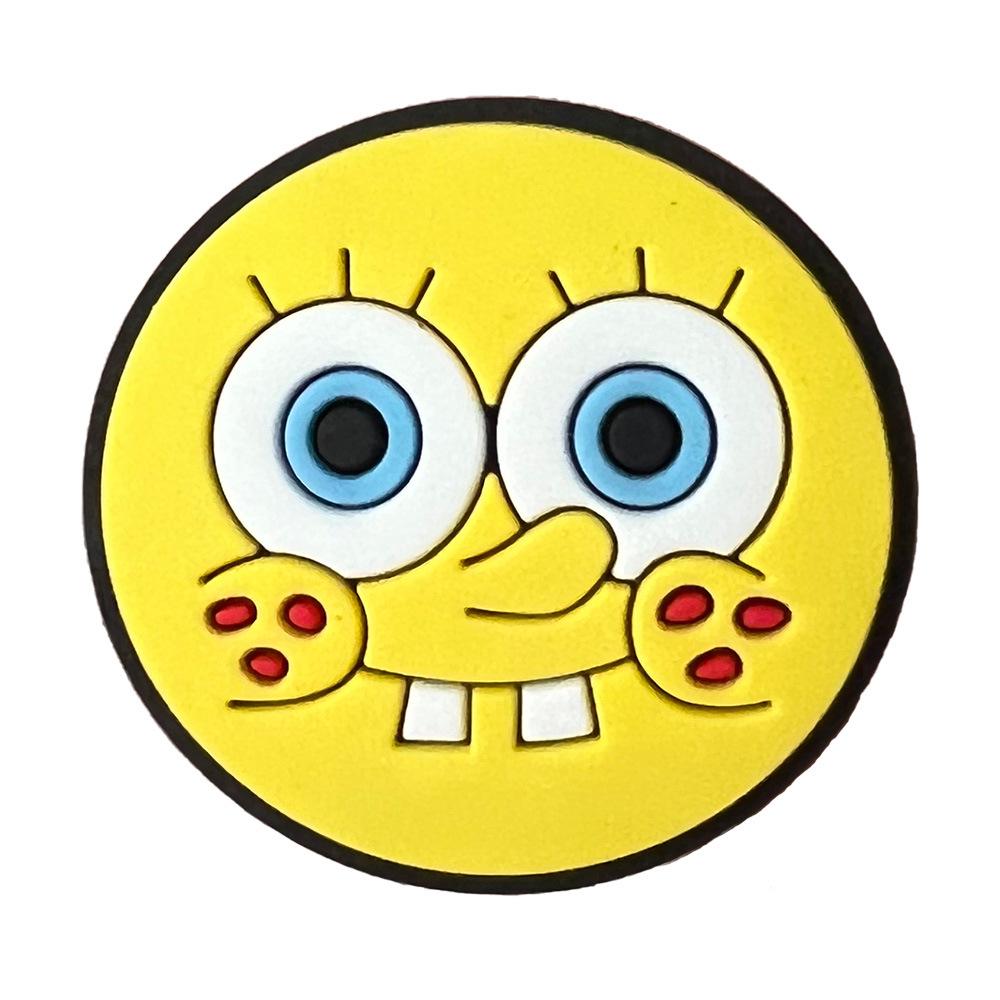 SpongeBob Cute Clog Decorations: Soft PVC Accessories for DIY Shoes