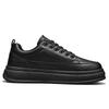 Warrior Fashion Versatile Trendy Retro Daily Commuting Slip-Resistant Durable Balance Support Low-Top Skate Shoes Men sneaker Black WXP(WZ)-281704