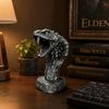 3D Printed Desktop Ornament Gothic Style Snake Figurine Cool Snake Head Statue  Computer Desk