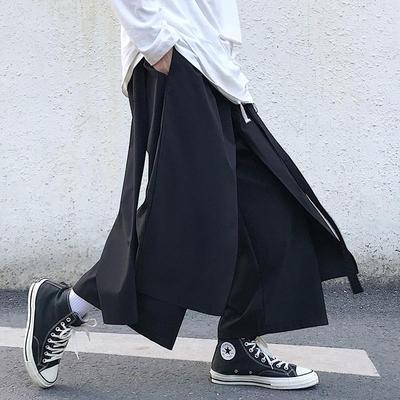 Men's Plus Size Wide-Leg Summer Street Style Hip-Hop Pants